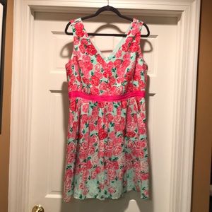 Vineyard Vines Run For The Roses Derby Dress